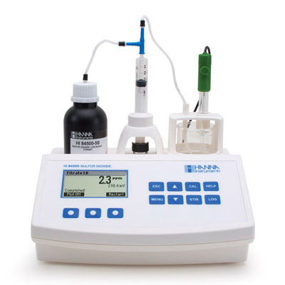 HI84500二氧化硫滴定?氧化還原測(cè)定儀【葡萄酒行業(yè)】