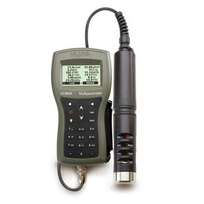 HI9829高精度多參數(shù)【16項(xiàng)】水質(zhì)分析測定儀